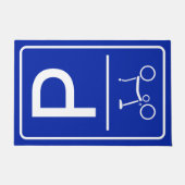 ブロープトン又は折り畳み自転車の自転車マット ドアマット (正面)