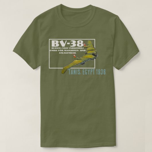 ブロームとヴォスBV-38 Tシャツ (デザイン正面)