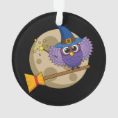 ブロームのアニメ飛んでいるウィザードル オーナメント (裏面)