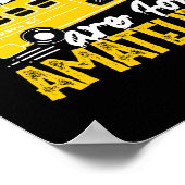 ブロームはアマチュアのスクールバスドライバー ポスター (角)