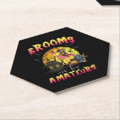 ブロームはフラミンゴ・ハロウィーン用 ペーパーコースター (アングル)