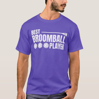 ブロームボールスポーツブロームボール最高のブロームボールプレイヤー Tシャツ