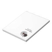 ブロームメモ飛んでいる帳のTIPSY WITCH ノートパッド (回転)