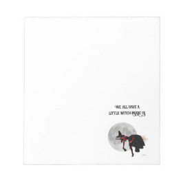 ブロームメモ飛んでいる帳のTIPSY WITCH ノートパッド