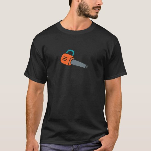 ブロー・アウェイ・リーフブロワーTシャツ Tシャツ (正面)
