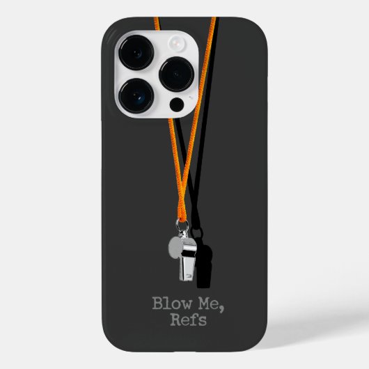 ブロー・ミー、審判 Case-Mate iPhoneケース (裏面)