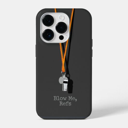 ブロー・ミー、審判 iPhoneケース (裏面)