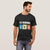 ブロ科学(Bruh)- 面白い化学周期表デザイン Tシャツ (正面フル)