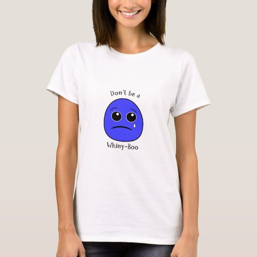ブワイシャツ – Whiny-Boo Tシャツ (正面)