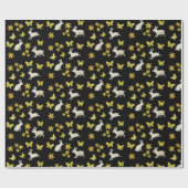 ブンイヨンと黄色い蝶 ラッピングペーパー (フラット)