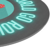 ブンコが世界をネオンに カッティングボード (角)