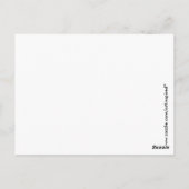 ブンコの選手が王冠を持つ才能 ポストカード (裏面)