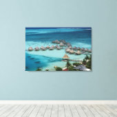 ブンゴウズオブビーチコンバーホテル キャンバスプリント (インサイチュ (ウッドフロア))