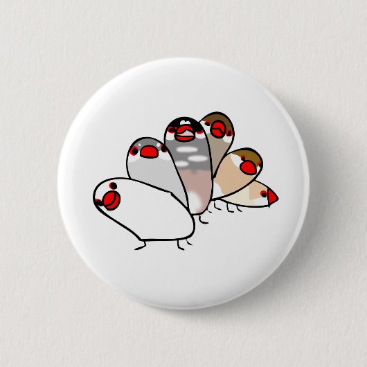 ブンザイル缶バッジ 缶バッジ (正面)