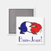 ブンジュール マグネット (正面/裏面)