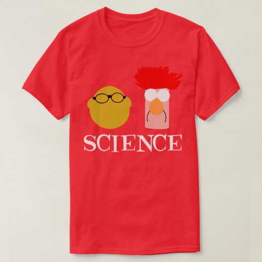 ブンゼンとビーカーの科学 Tシャツ (デザイン正面)