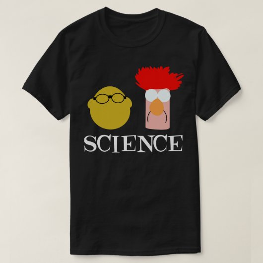 ブンゼンとビーカーの科学 Tシャツ (デザイン正面)