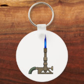 ブンゼンバーナーキーチェーン キーホルダー (正面)