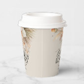 ブンチとバブルリーのウェディングシャワー パンパスグラス 紙コップ (右)