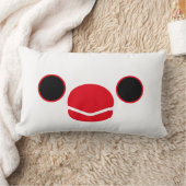 ブンチョウ(白い) ランバークッション (ブランケット)