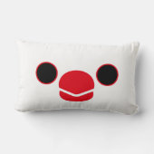 ブンチョウ(白い) ランバークッション (裏面)