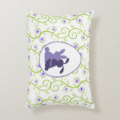 ブンニースエンブレイス春フローラ アクセントクッション (正面(垂直))