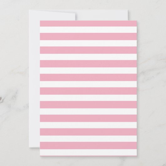 ブンニーズ、蝶とデイジー誕生日パーティー 招待状 (裏面)