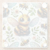 ブンブンいう音喜び ガラスコースター (裏面)