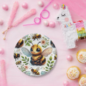 ブンブンいう音喜び ペーパープレート (パーティー)