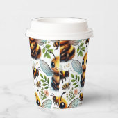 ブンブンいう音喜び 紙コップ (右)