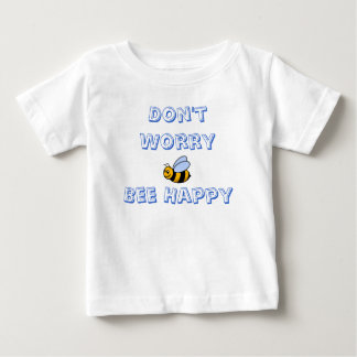 ブンブンいう音_bee、心配しないでハッピー ベビーTシャツ