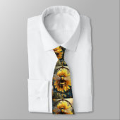 「ブンブン夢ひまわり蜂ドリームキャッチャー」 ネクタイ (タイ)