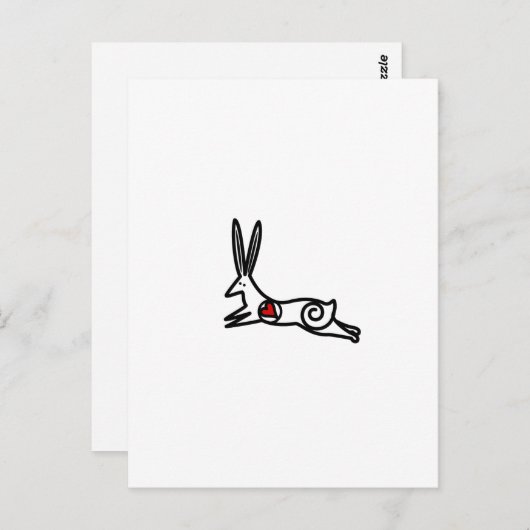 ブン ポストカード (正面/裏面)