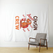 ブーいとこのクルーのハロウィーン恐竜の不気味衣装 タペストリー (インサイチュ(横))