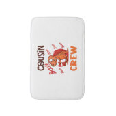 ブーいとこのクルーのハロウィーン恐竜の不気味衣装 バスマット (正面縦)