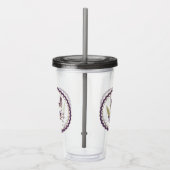 ブーおかしいハロウィーンスパイダーキャラクターナイフの手 アクリルタンブラー (右)