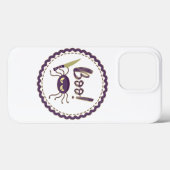 ブーおかしいハロウィーンスパイダーキャラクターナイフの手 Case-Mate iPhoneケース (裏面 (横))