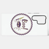 ブーおかしいハロウィーンスパイダーキャラクターナイフの手 SAMSUNG GALAXYケース (裏面横)