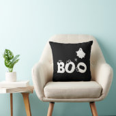 ブーおもしろいキュートなハロウィン幽霊クモの目玉 クッション (椅子)