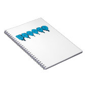 ブーおもしろい幽霊文字 ノートブック (右側)