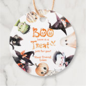 ブーお前のハロウィン感謝していだ フェイバータグ (正面)