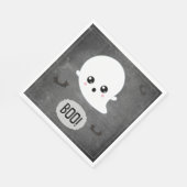 ブーかわいい幽霊 スタンダードランチョンナプキン (角)