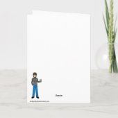 ブーが大好き！バレンタイン シーズンカード (裏面)