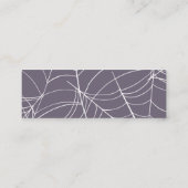 ブーが幽霊おむつラッフルミニエンクロージャー スキニー名刺 (裏面)