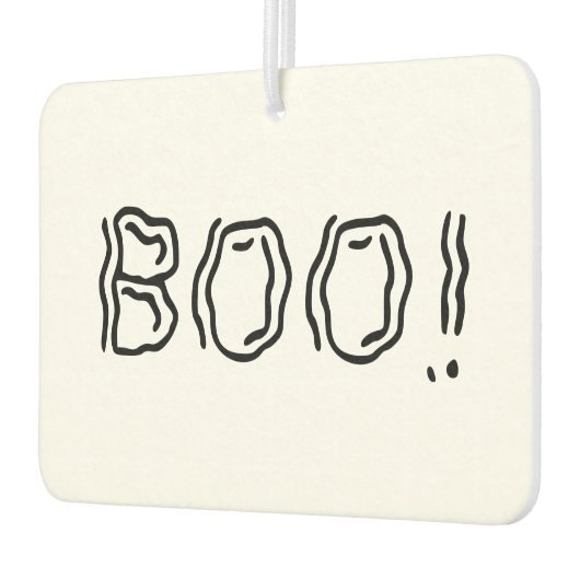 ブーくそ! カーエアーフレッシュナー (左)