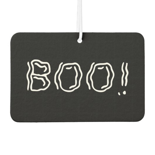 ブーくそ!空気清浄機 カーエアーフレッシュナー (正面)