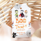 ブーこれがお菓子ハローウィンパーティ ギフトタグ