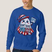 ブーするな！ハリスワルツ2024ハロウィンマッシュアップ スウェットシャツ (正面)