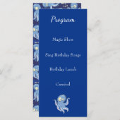 ブーたこブルーキッズベビーシャワー プログラム (正面/裏面)