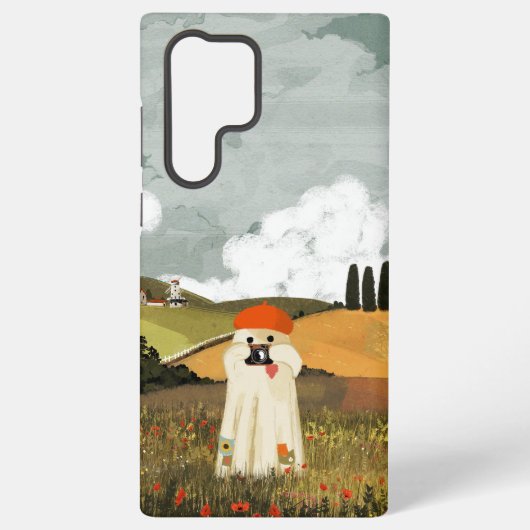 ブーって！ SAMSUNG GALAXYケース (裏面)